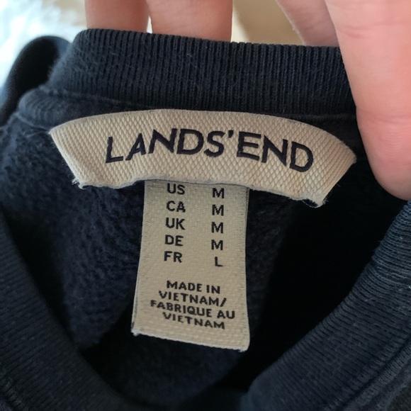 navy blue crew neck - Picture 3 of 3